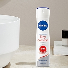 Deodorant Antiperspirant 'Protection & Comfort 72H' - Nivea Deodorant Dry Comfort Plus Spray — photo N6