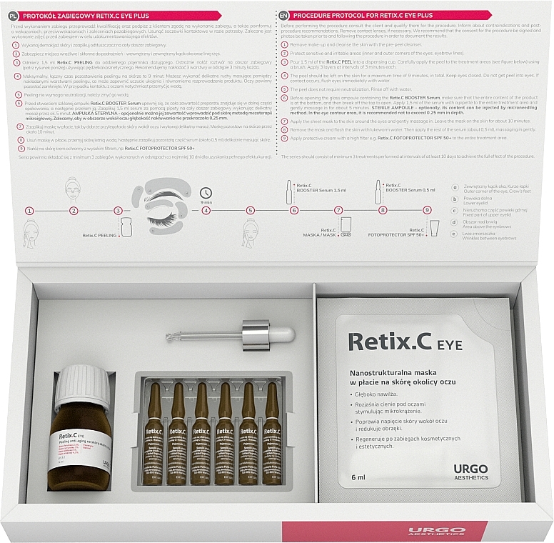 Eye Set - Retix.C Eye Plus (peel/14ml + serum/6x2ml + mask/6x6ml) — photo N2