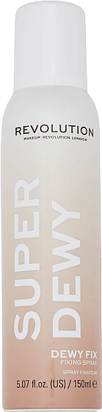 Makeup Setting Spray - Makeup Revolution Superdewy Misting Spray — photo N1