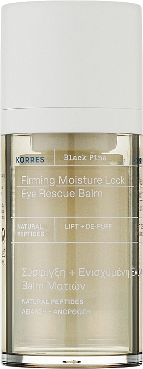 Rejuvenating Eye Balm - Korres Black Pine 4D Eye Rescue Balm — photo N1
