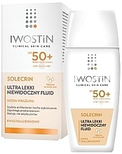 Fragrances, Perfumes, Cosmetics Face Fluid - Iwostin Solecrin Light Invisible Fluid SPF50