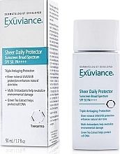 Fragrances, Perfumes, Cosmetics Protective Face Cream - Exuviance Sheer Daily Protector SPF50 PA++++