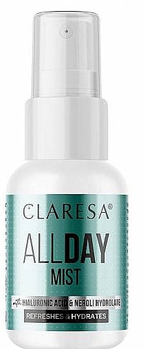 Moisturizing Face Spray - Claresa All Day Mist — photo N1