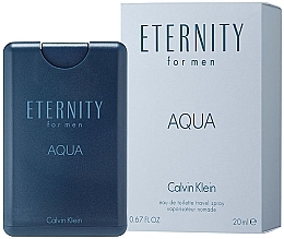 Fragrances, Perfumes, Cosmetics Calvin Klein Eternity Aqua for Men Travel Spray - Eau de Toilette