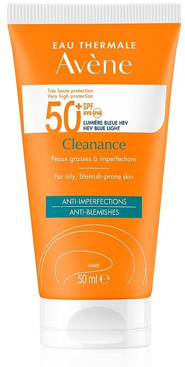 Sunscreen for Problem Skin - Avene Solaires Cleanance Sun Care SPF 50+ — photo N1