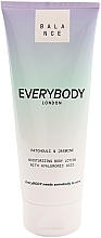 Fragrances, Perfumes, Cosmetics Hyaluronic Acid Moisturising Body Lotion - Everybody London Balance Moisturising Body Lotion With Hyaluronic Acid Patchouli & Jasmin