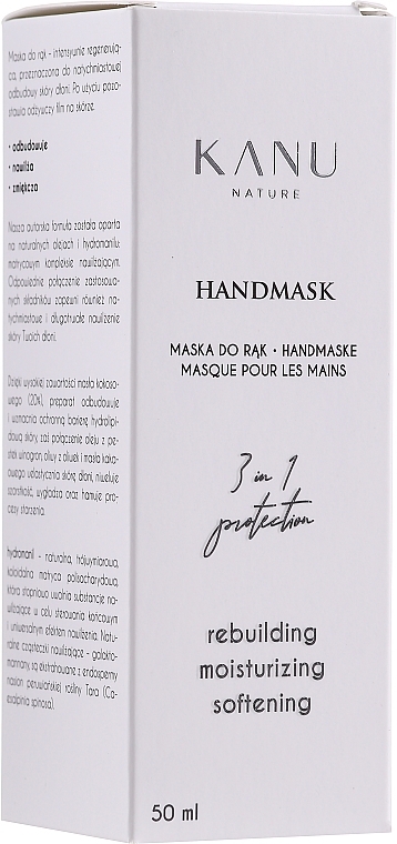 Rebuilding Hand Mask - Kanu Nature Hand Mask — photo N1
