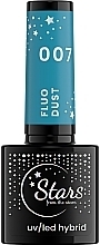 Hybrid Nail Polish - Stars from The Stars Fluo Dust UV/LED Hybrid — photo N1