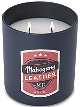 Fragrances, Perfumes, Cosmetics Scented Candle - Colonial Candle Scented Mahogany Leather