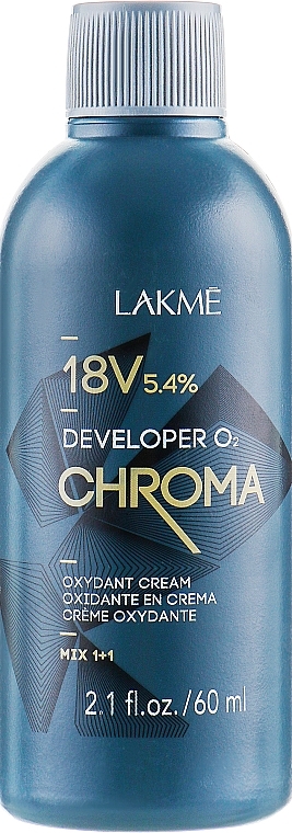 Cream Developer - Lakme Chroma Developer 02 18V (5,4%) — photo N8