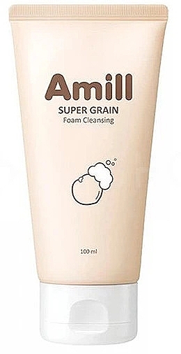 Face Cleansing Foam - Amill Super Grain Foam Cleansing — photo N1