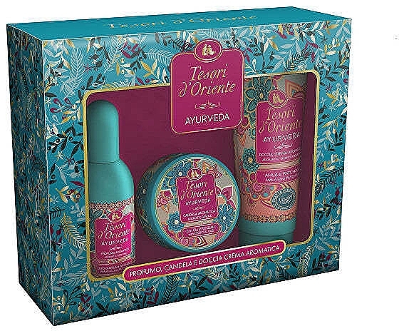 Tesori d'Oriente Ayurveda - Set (edp/100ml + sh/gel/250ml + cand/109g) — photo N1