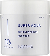 Moisturising Face Gel Cream - Missha Super Aqua Ultra Hyalron Gel Cream — photo N1