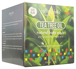 Tea Tree Oil Body Scrub - Rolling Hills Gommage Corps Naturel — photo N1
