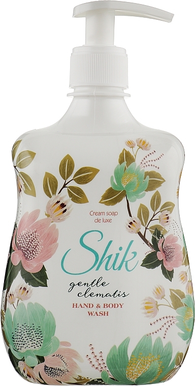 Cream-Soap 'Gentle Clematis' - Shik Gentle Clematis Hand & Body Wash — photo N1