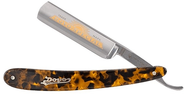 Straight Razor, tortoiseshell - Dovo Straight Razor 5/8" Tortoise Shell Special — photo N1