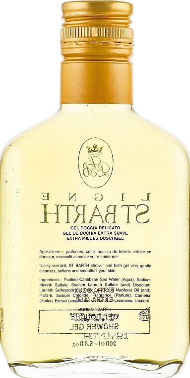 Extra Soft Shower Gel with Vetiver and Lavender - Ligne St Barth Extra Mild Shower Gel — photo N6