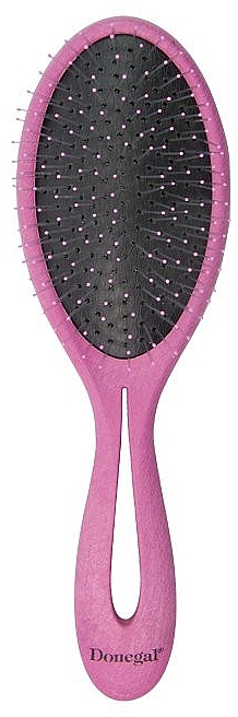 Biodegradable Hair Brush 1276, pink - Donegal Eco Brush — photo N5