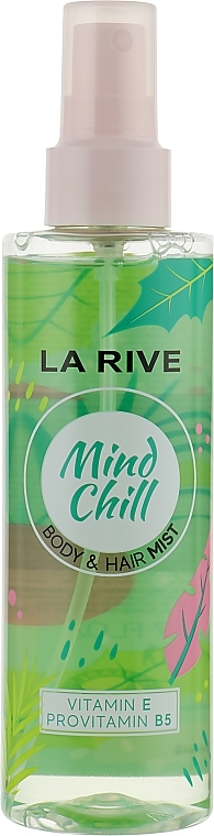 Mind Chill Perfumed Hair & Body Spray - La Rive Body & Hair Mist — photo N1