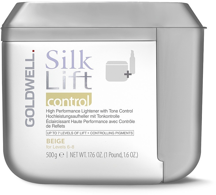 Hair Bleach - Goldwell Silk Lift Beige Level 6-8 — photo N1