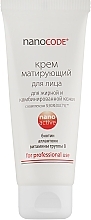 Mattifying Face Cream for Oily & Combination Skin - NanoCode Activ Cream — photo N3