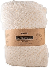 Fragrances, Perfumes, Cosmetics Turban Towel for Hair Drying, white - Mohani Microfiber Hair Towel White