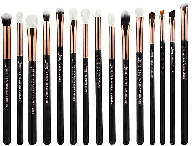 Makeup Brush Set, T157, 15pcs - Jessup — photo N1