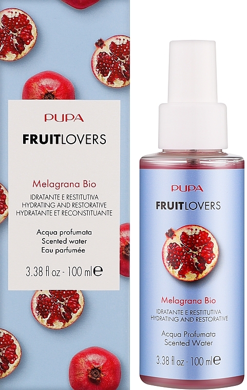 Pomegranate Body Spray - Pupa Fruit Lovers Melagrana Bio Acqua Profumata Scented Water — photo N2