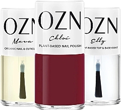 OZN ベーシック セット (top/base/12ml + nail/oil/12ml + nail/polish/12ml) - OZN Basic Set (top/base/12ml + nail/oil/12ml + nail/polish/12ml)	 — photo N1