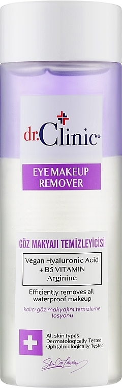 Two-Phase Eye Makeup Remover - Dr. Clinic Eye Makeup Remover — photo N3