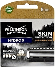 Fragrances, Perfumes, Cosmetics Hydro 5 Refill Blade Set, 8 pcs. - Wilkinson Sword Hydro 5 Skin Protection Premium Edition