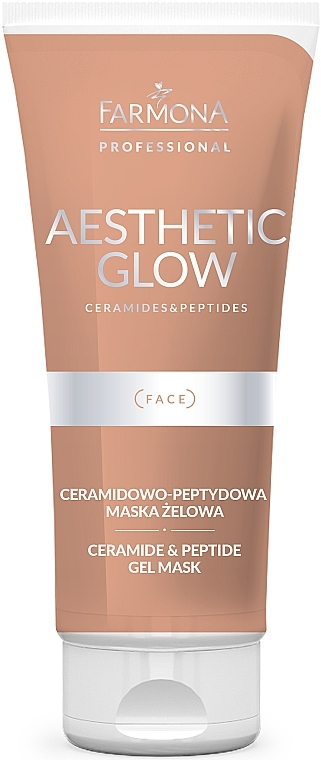 Ceramide-Peptide Face Gel Mask - Farmona Professional Aesthetic Glow Ceramide & Peptide Gel Mask — photo N1