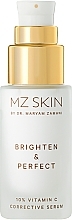 Fragrances, Perfumes, Cosmetics Correcting Face Serum with Vitamin C - MZ Skin Brighten & Perfect 10% Vitamin C Corrective Serum