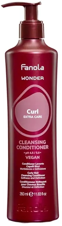 Extra Care Conditioner - Fanola Wonder Curl Extra Care Cleansing Conditioner — photo N1