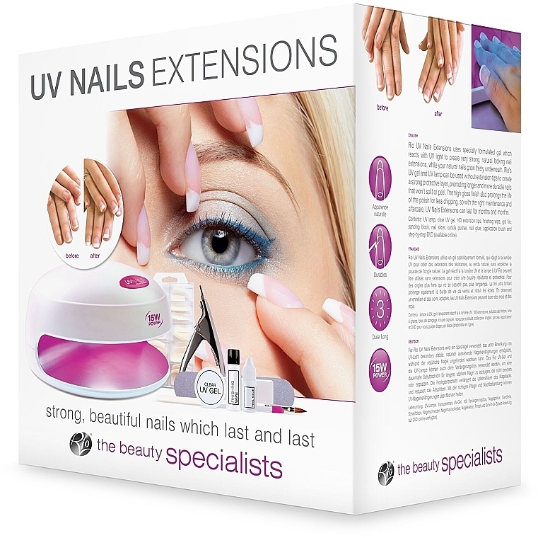 Nail Extension Set - Rio-Beauty UV Nails Exentensions — photo N3