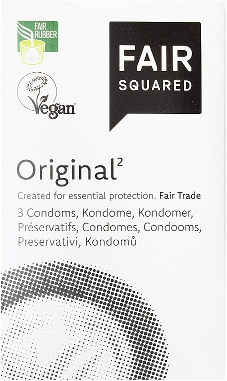 Original Condoms, 3 pcs - Fair Squared — photo N1