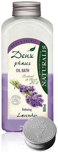 Lavender Bath Foam - Naturalis Oil Bath — photo N1