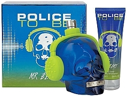 Fragrances, Perfumes, Cosmetics Police To Be Mr Beat - Set (edt/75ml + sh/gel/100ml)