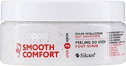 Salt Foot Peeling - Silcare Nappa Smooth Comfort Foot Scrub — photo N1