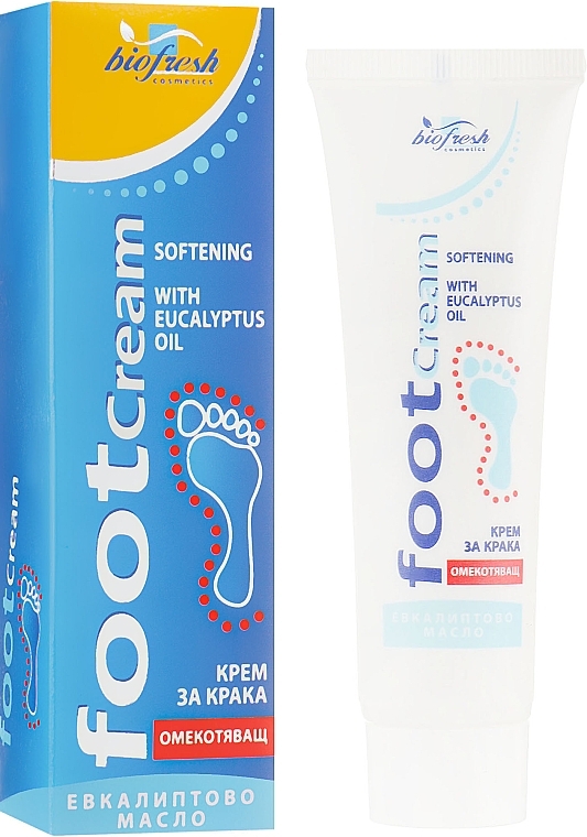 Soothing Foot Cream with Eucalyptus Oil - BioFresh — photo N1