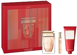 Fragrances, Perfumes, Cosmetics Cartier La Panthere - Set (edp/75ml + edp/mini/10ml + b/lot/100ml)