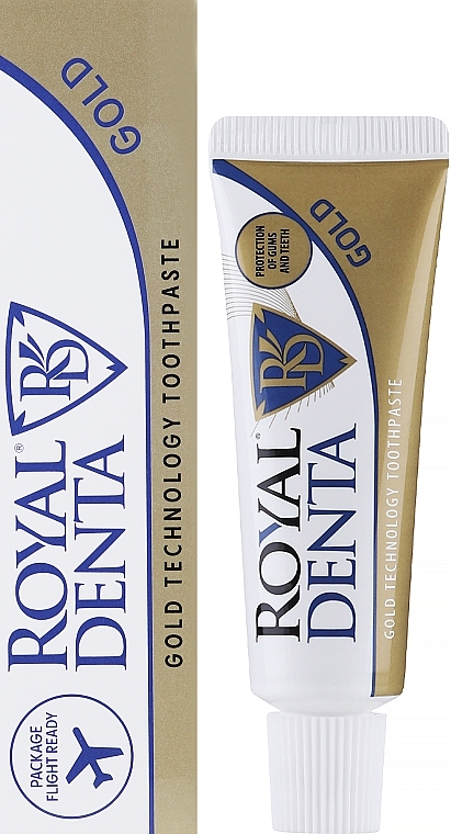 Gold Toothpaste - Royal Denta Gold Technology Toothpaste — photo N1