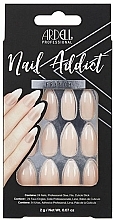 False Nails Set - Ardell Nail Addict Artifical Nail Set French Ombre Fade — photo N1