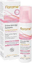 Fragrances, Perfumes, Cosmetics Soothing Cream for Mature Skin - Florame Tolerance Soothing Anti-Aging Cream