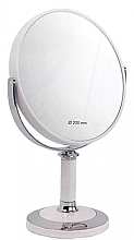 Round Table Mirror on a Leg, white, 20 cm, x7 - Acca Kappa — photo N1