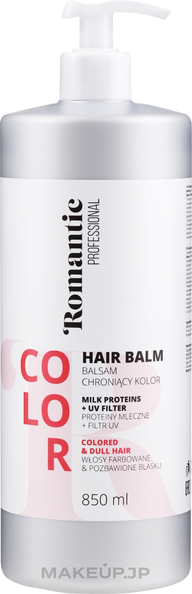 Color-Treated Hair Conditioner - Romantic Professional Color Hair Balm — photo 850 ml