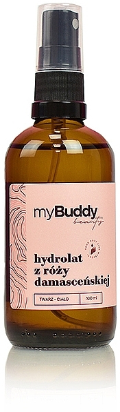 Face & Body Damask Rose Hydrolat - myBuddy — photo N1