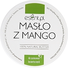 Fragrances, Perfumes, Cosmetics Natural Mango Butter 100% - Esent