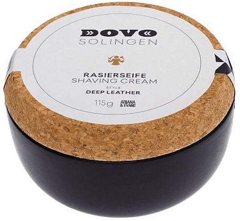 Shaving Soap - Dovo Shaving Soap Deep Leather — photo N2