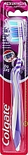 Zigzag Toothbrush, medium, purple and blue - Colgate Zig Zag Plus Medium Toothbrush — photo N1